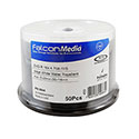 Falcon DVD-R 4.7GB Hub PR WH IJ, 16X, Water Repellent, (0644)
