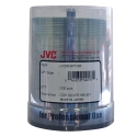 JVC CD-R 80 Min. 52X, 100/Spindle Inkjet Silver (J-CDR-SPY-SB)