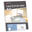 Maco 8 1/2" X 11" Laser Label 100/BX (ML-0100)