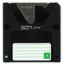 Maxell 3.5" SuperDisk 120MB IBM Formatted (570305)