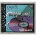 MAM-A DVD-R 4.7GB Gen.Purpose, Branded Silver (16115)