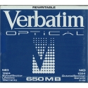 Verbatim 5.25" RW Optical 650MB 1024B/S (87896)