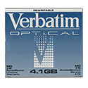 Verbatim 5.25" RW Optical 4.1GB 512B/S (92841)