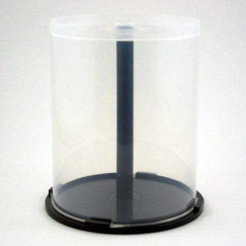 CD/DVD Plastic Cake Box (Holds 100) - Click Image to Close