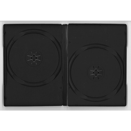CD/DVD Case with locking hub (Holds 2) - Click Image to Close