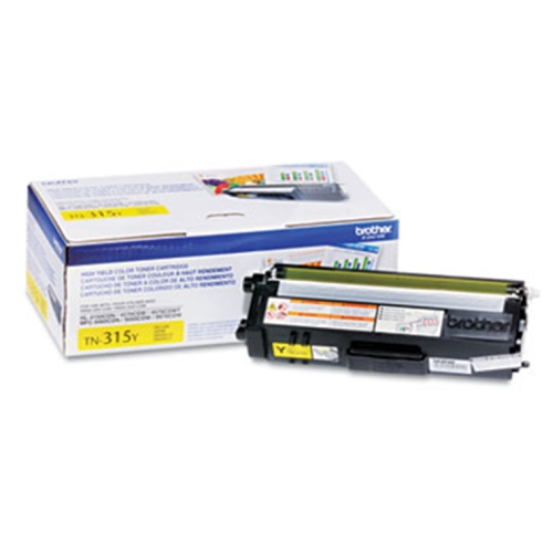 Brother Yellow High Yield Toner Cartridge 31.5K Yield (TN315Y) - Click Image to Close
