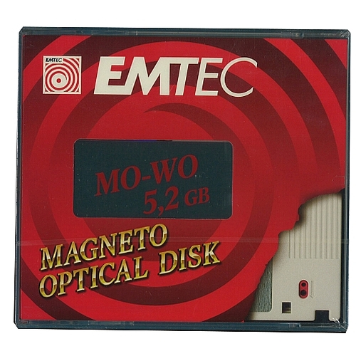 Emtec 5.25" WORM 5.2GB 2048B/S (345615EUW) - Click Image to Close
