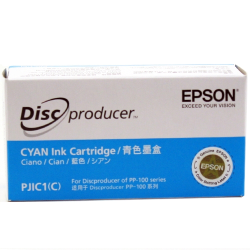 Epson PP-100 Cyan Ink Cart. (PJIC1-C) (C13S020447) - Click Image to Close