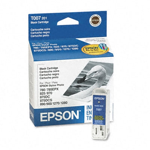 Epson Stylus 780/870/875DC Blk Ink Cart. (T007201) - Click Image to Close
