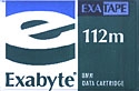 Exabyte 8mm 112M Data Tape 2.5GB (180093) - Click Image to Close