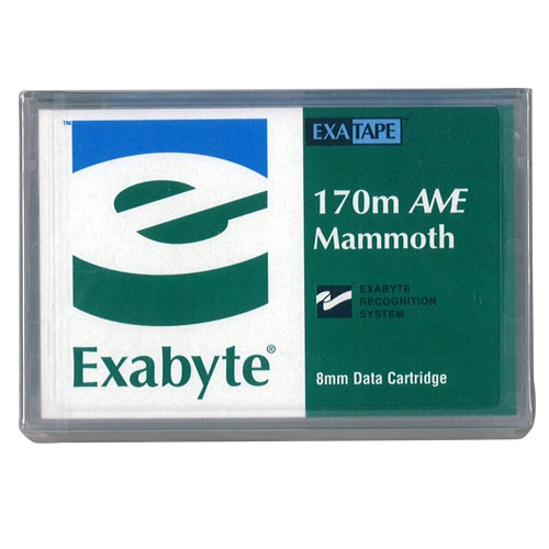 Exabyte 8mm 170M Mammoth Data Tape 20GB (312629) - Click Image to Close