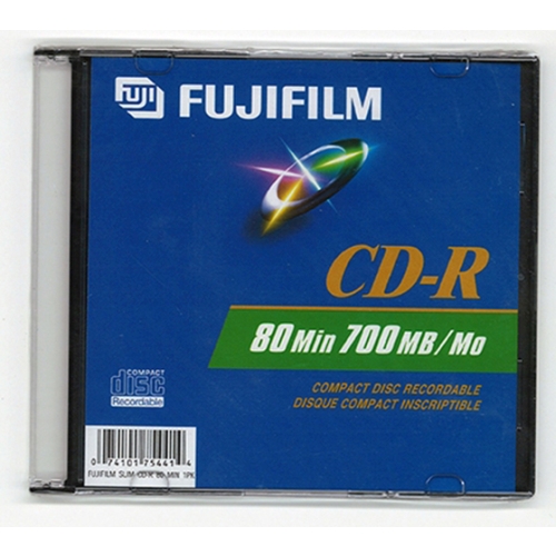 Fujifilm CD-R 80 Minute 700MB in Slim Jewel Case (25301441) - Click Image to Close
