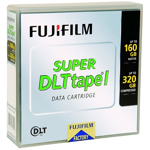 Fujifilm Super DLTtapeTM 160GB/320GB (26300001) - Click Image to Close