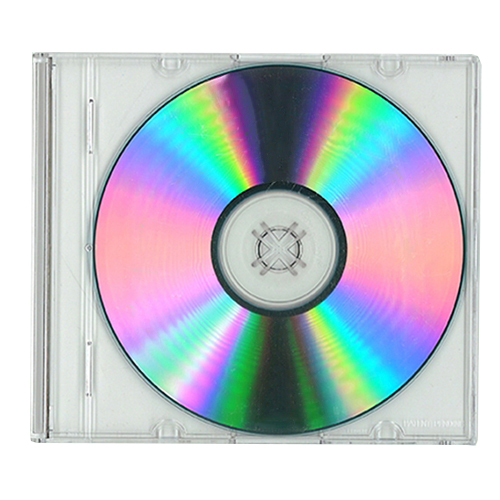 Hotan CD-R 80 Min., 700MB - Slim JC, Silver Top (CD-R80B) - Click Image to Close