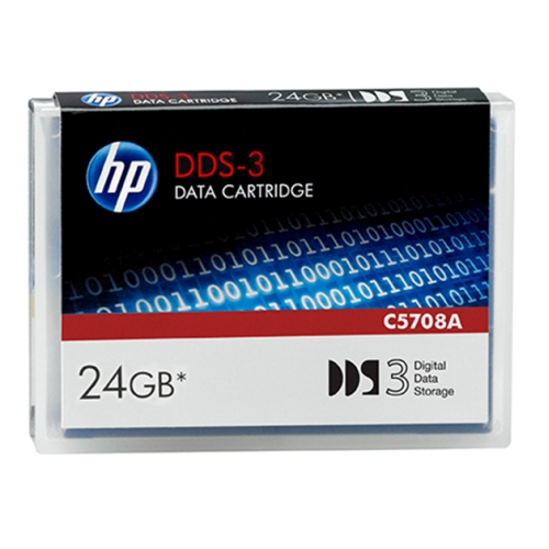 HP 4mm 125M DDS-3 Data Tape 12.0GB (C5708A) - Click Image to Close