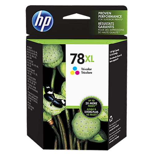 HP No. 78 Tri-Color Ink Cartridge 970 Yield (C6578AN) - Click Image to Close