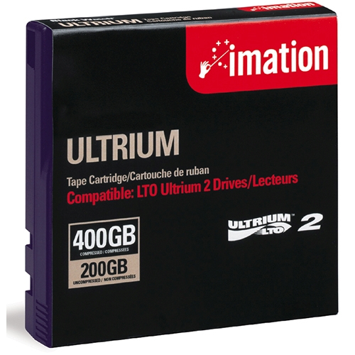 Imation Black Watch LTO 2 Tape 200GB (16598) - Click Image to Close