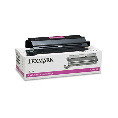 Lexmark C910/912/912E Magenta Toner Cartridge (12N0769) - Click Image to Close