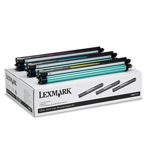 Lexmark C910/912/920 Color Photodeveloper Set(12N0772) - Click Image to Close