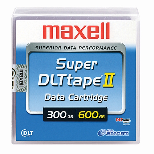 Maxell Super DLTtape IITM 300GB/600GB (183715) - Click Image to Close