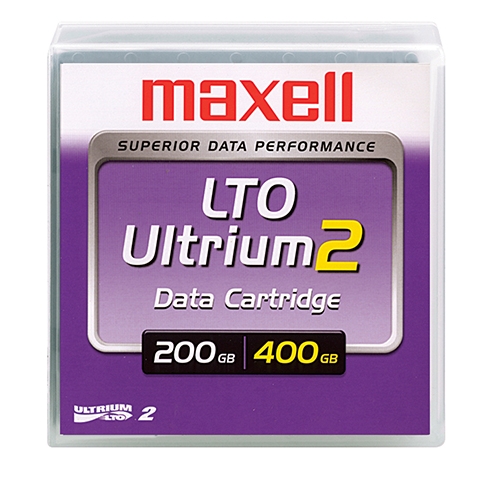 Maxell LTO 2 Tape 200/400GB (183850) - Click Image to Close