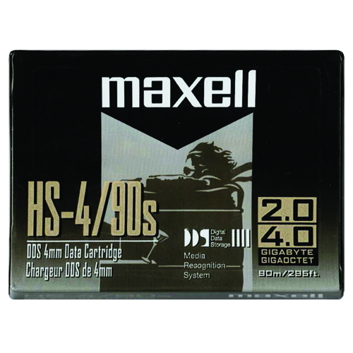 Maxell HS-4/90s 4mm 90M Data Tape 2.0GB (331910) - Click Image to Close