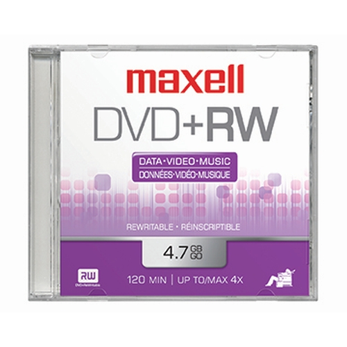 Maxell DVD+RW 4.7GB DVD+RW (634012) - Click Image to Close