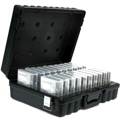 Turtle Case for LTO Ultrium Holds 20, Black (LTO20) - Click Image to Close
