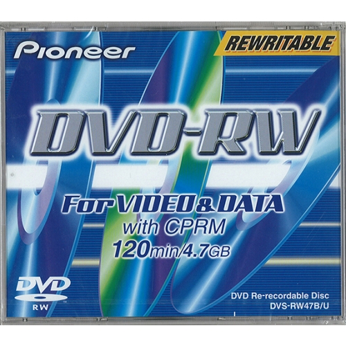 Pioneer DVD-RW 4.7GB General Purpose in JC (DVS-RW47B/U) - Click Image to Close