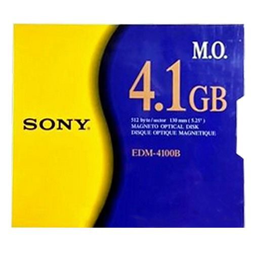 Sony 5.25" RW Optical 4.1GB 512B/S (EDM-4100B) - Click Image to Close