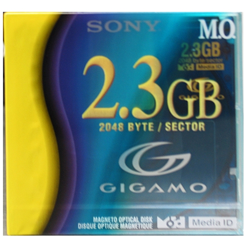Sony 2.3GB Optical Disk 2048B/S Gigamo (EDMG23C) - Click Image to Close