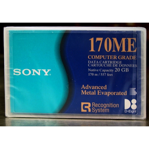 Sony 8mm Mammoth Data Tape 20GB (QGD-170ME) - Click Image to Close