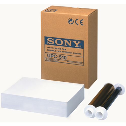 Sony Color Pk UP-51MD & UP-D50 -200 Prints (UPC-510) - Click Image to Close