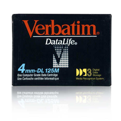 Verbatim 4mm 125M DDS-3 Tape (91688) - Click Image to Close