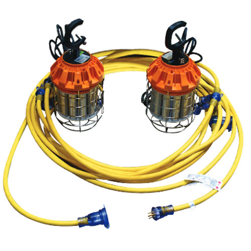 Venture Lighting Temporary LED Work Light Kit 120V (SM71874-K2) - Click Image to Close