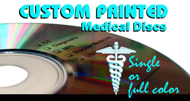 Custom Printed Medical Discs