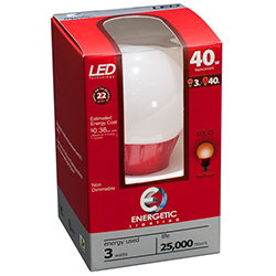 Energetic Red LED Light (ELY03-AR)