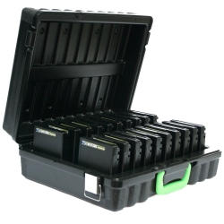 Turtle 3592 Storage Case (Holds 20) Black (3592-20)