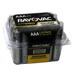 Rayovac Alkaline UltraPro AAA Reclosable 24 pack (ALAAA-24PPJ)